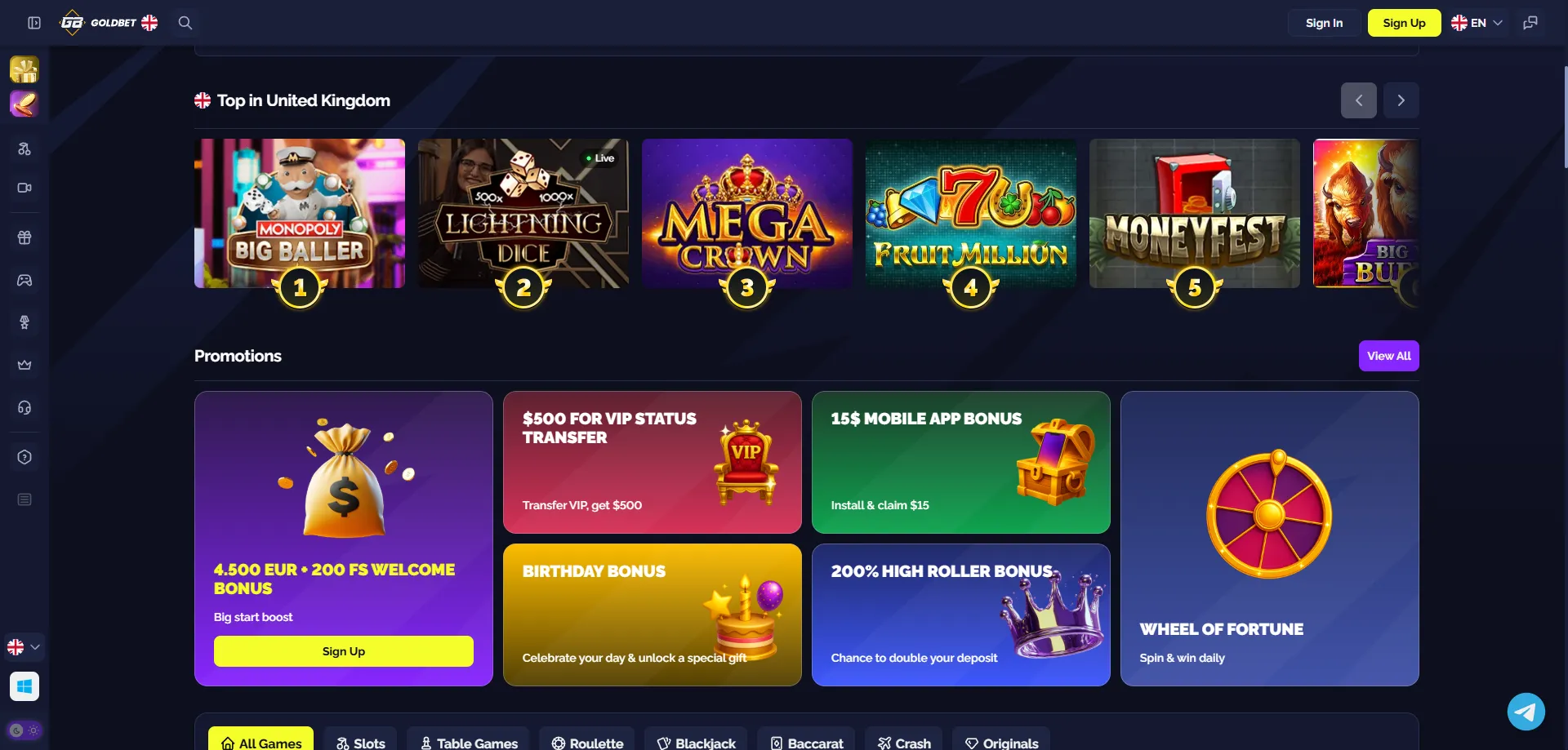 Goldbet Casino Pakistan overview — bonuses and fast withdrawals 2026